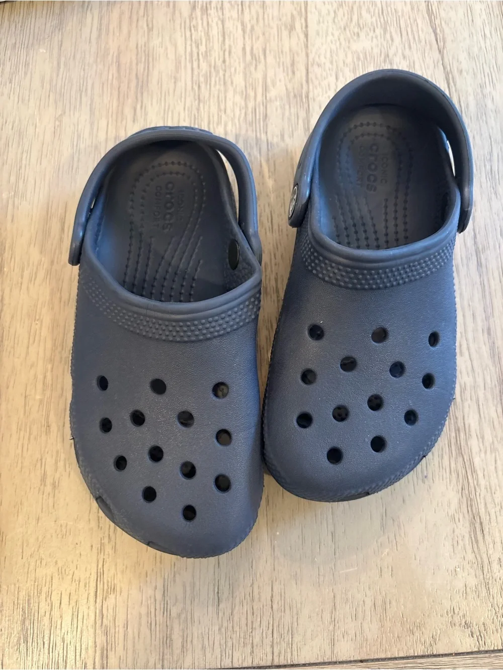 CROCS Kids Classic Clog in Navy